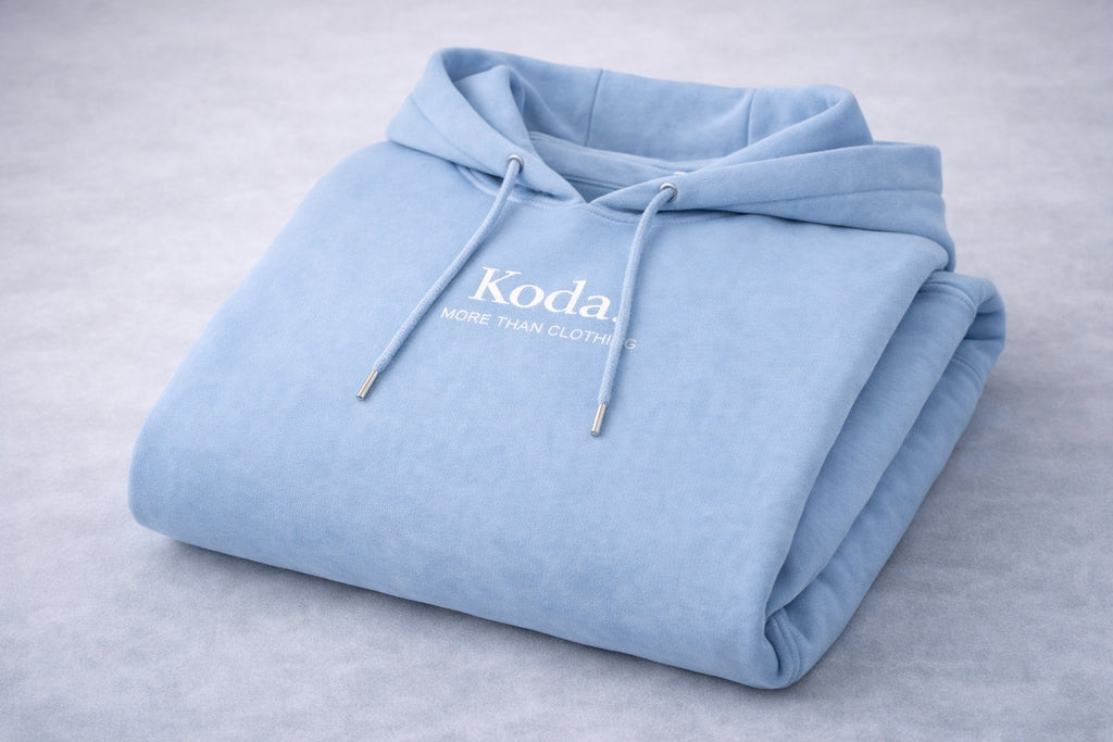 Pull à capuche Bleu Ciel Koda