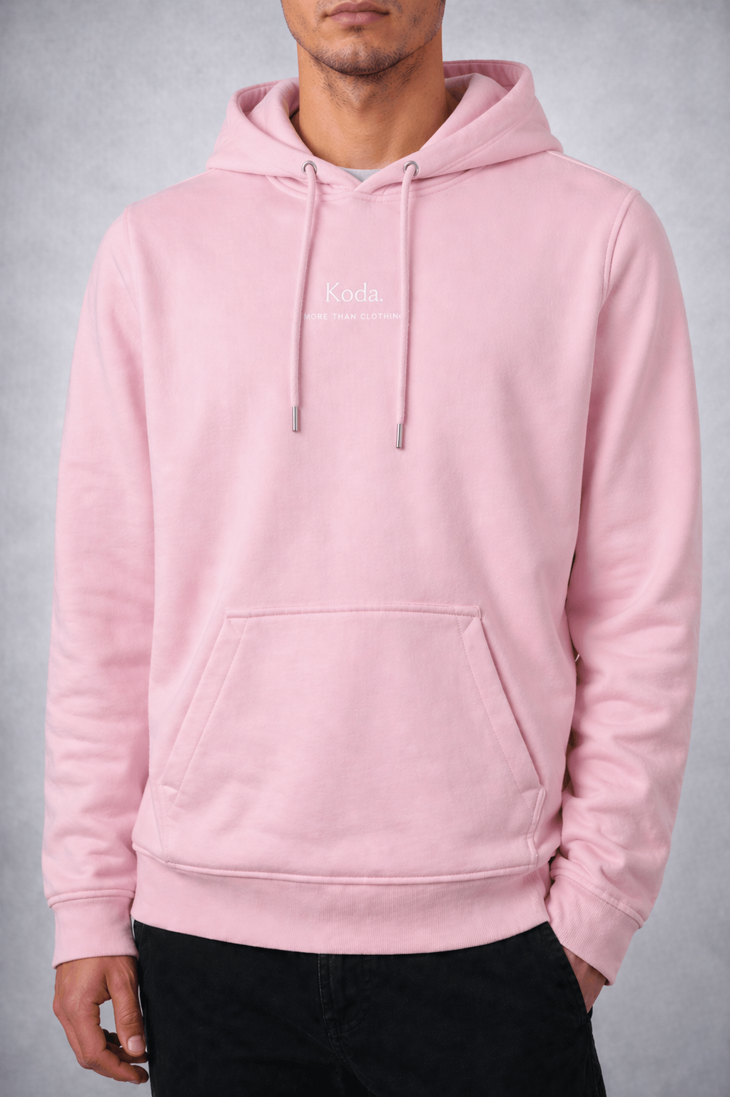 Pull à capuche Rose Koda