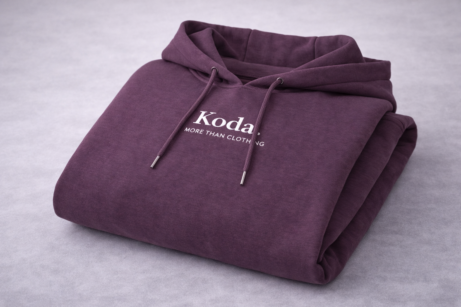 Pull à capuche Violet Koda