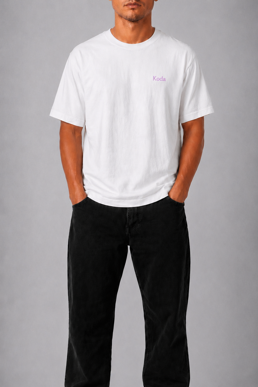 T-shirt Koda mauve pastel