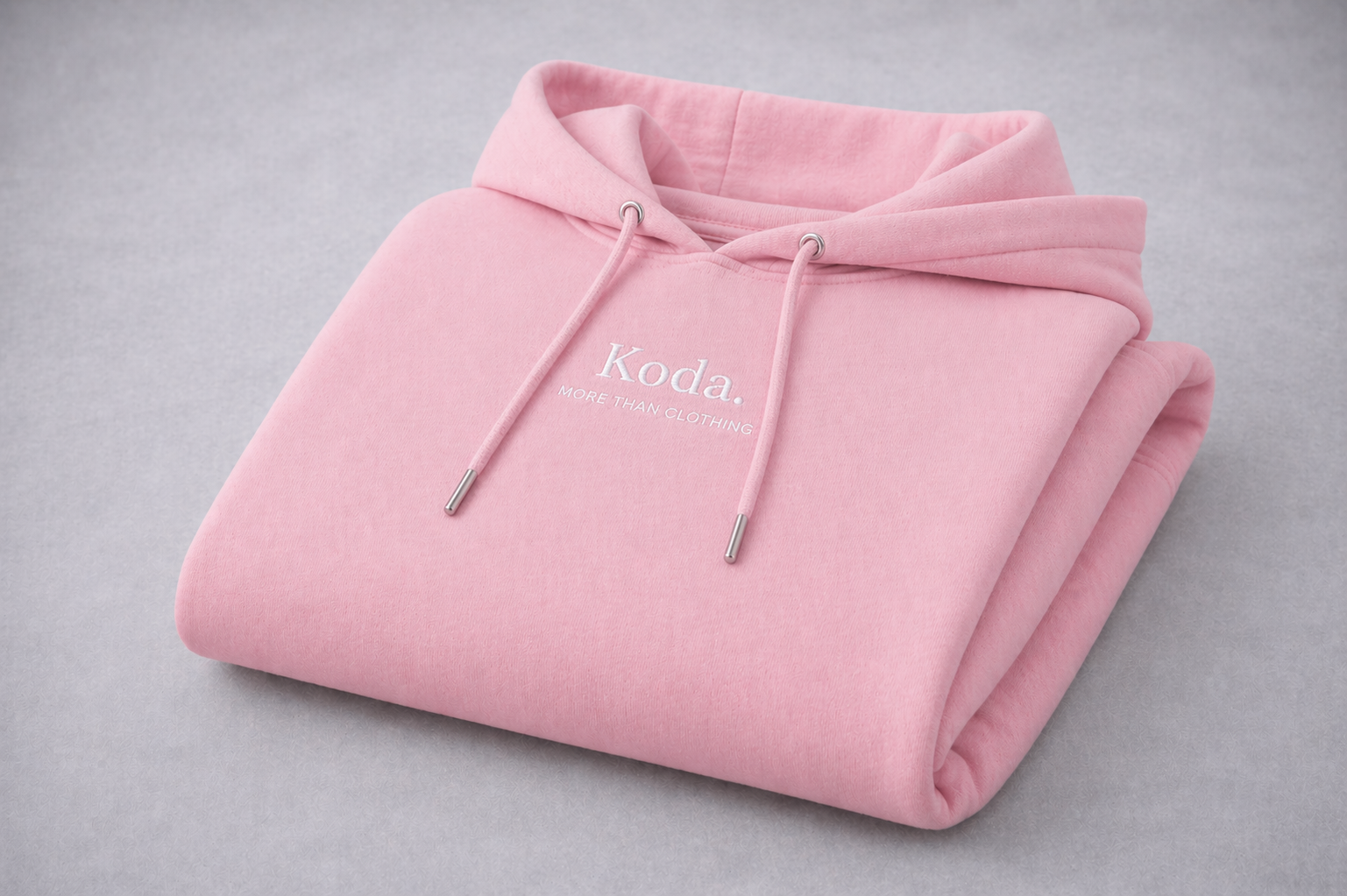Pull à capuche Rose Koda